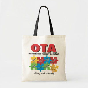 Occupational Therapy Assistant Tote Bag. Bag