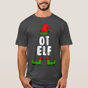 Occupational Therapy Christmas Elf T-Shirt