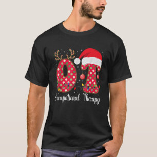 Occupational Therapy Christmas retro groovy OT The T-Shirt