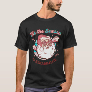 Occupational Therapy Christmas Retro OT Groovy San T-Shirt