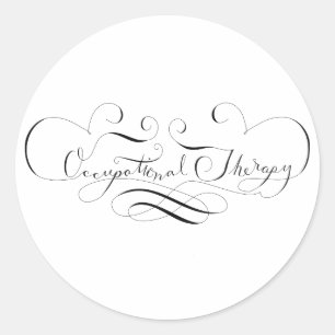 Occupational Therapy Classic Round Sticker