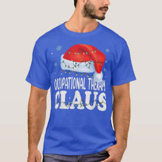 Occupational Therapy Claus Christmas Matching Cost T-Shirt