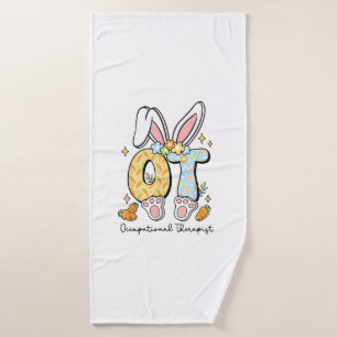 Occupational Therapy Easter Bunny OT OTA Spring Ot Bath Towel