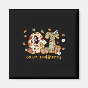 Occupational Therapy Fall Ot Ota Autumn Thanksgivi Magnet