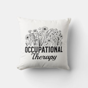 Occupational Therapy Floral Occupational OT Cushion