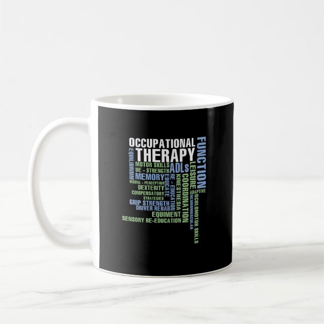 Occupational Therapy for OT Month   Coffee Mug (Left)