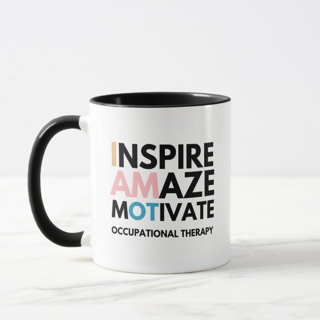 Occupational Therapy Gift For Therapist OT Mug (Left)