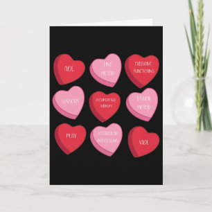 Occupational Therapy Heart Candy Valentine Day Ot Card