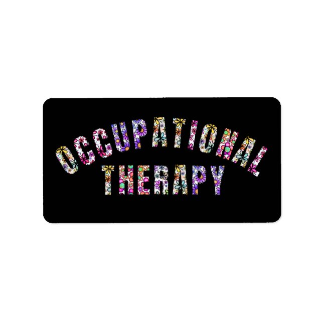 Occupational Therapy - Occupational Therapist Label (Front)