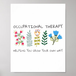 Occupational Therapy Occupational Therapist Mental Poster