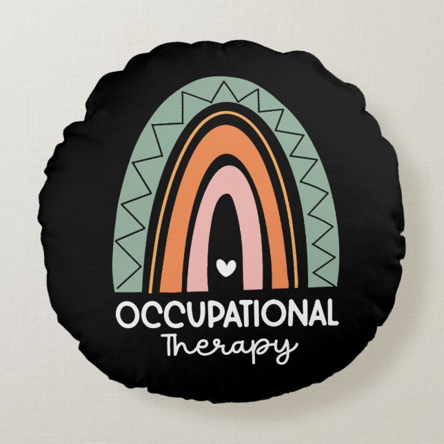 Occupational Therapy - Occupational Therapist Round Cushion (Front)