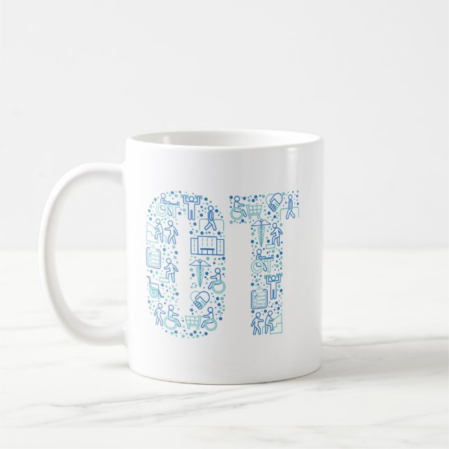 Occupational Therapy OT Coffee Mug (Left)