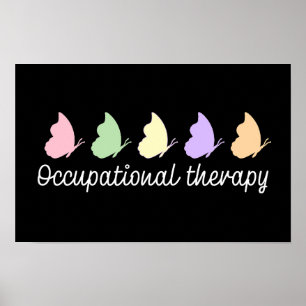 Occupational Therapy OT Cute Heart Poster