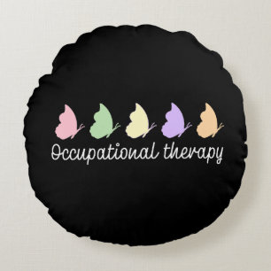 Occupational Therapy OT Cute Heart Round Cushion