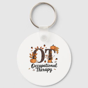 Occupational Therapy Ot Thanksgiving Apparel Co. F Key Ring