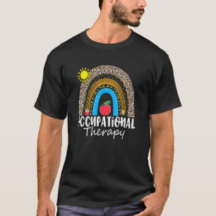 Occupational Therapy Ot Therapist Ot Month Leopard T-Shirt