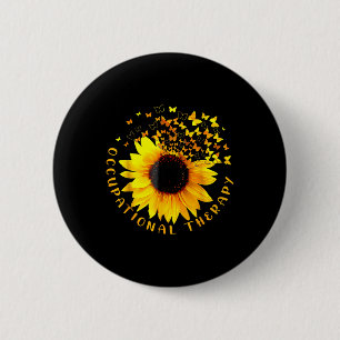 Occupational Therapy Sunflower Ot Therapist Istant 6 Cm Round Badge