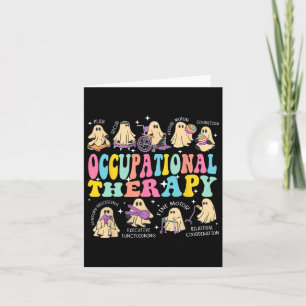 Occupational Therapy Therapist Halloween Spooky Ot Card