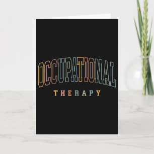 Occupational Therapy Therapist Ot Sped Teacher Gif Card