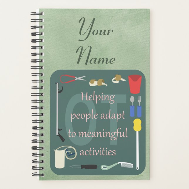 Occupational Therapy Tools for Adaptation Graphic Planner (Front)