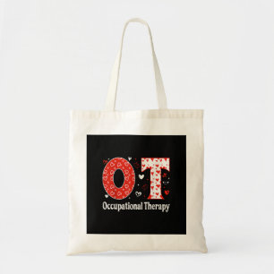 Occupational Therapy Valentines Day OT Design Wome Tote Bag