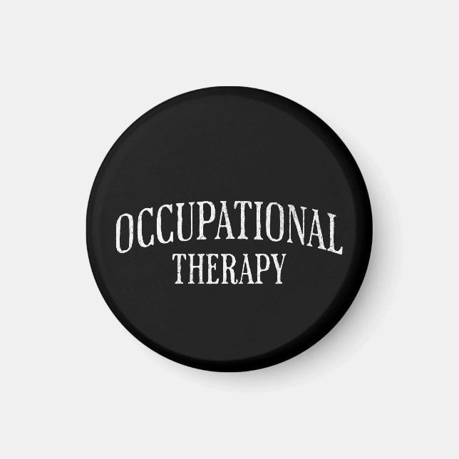 Occupational Therapy Vintage Magnet (Front)