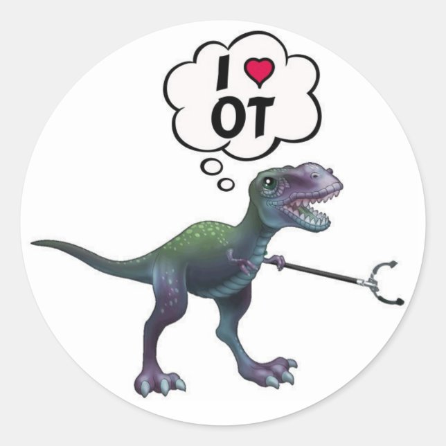 Occupational Therapy: We Get it Done!  Sticker (Front)