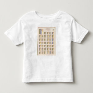 Occupations, School Attendance, US Lithograph Toddler T-Shirt