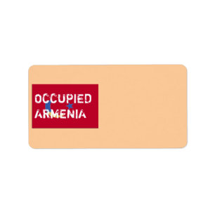Occupied Armenia Address Label