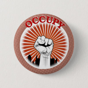 OCCUPY 6 CM ROUND BADGE
