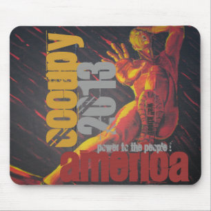 OCCUPY AMERICA 2013 POWER TO THE PEOPLE ! MOUSE PAD