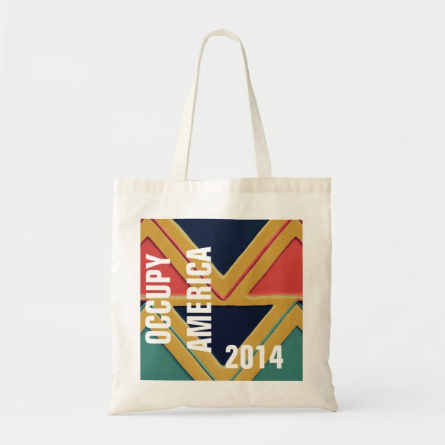 OCCUPY AMERICA 2014 TOTE BAG (Front)