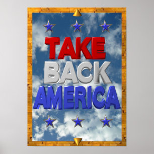 Occupy America protest sign