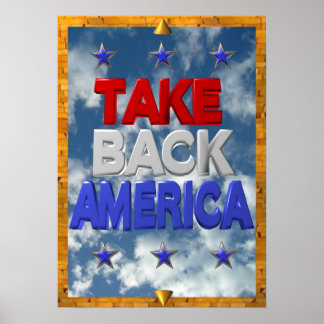 Occupy America protest sign