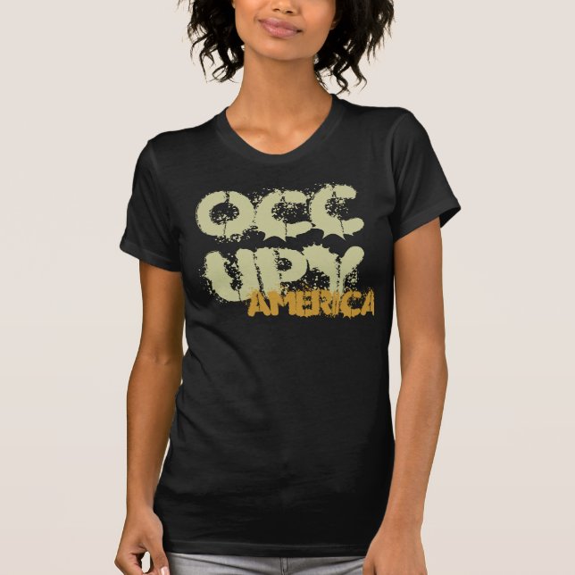OCCUPY AMERICA T-Shirt (Front)