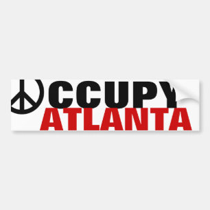 OCCUPY ATLANTA BUMPER STICKER