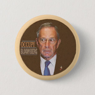 Occupy Bloomberg 6 Cm Round Badge