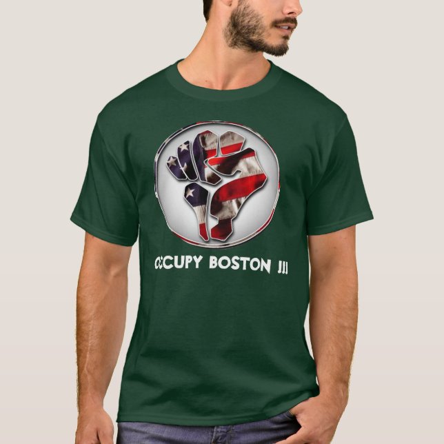 Occupy Boston T-Shirt (Front)
