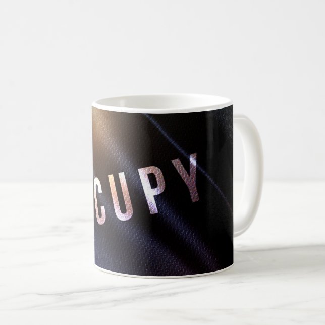 OCCUPY FLAG COFFEE MUG (Front Right)