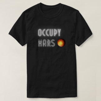 Occupy Mars Elon Musk SpaceX T-Shirt
