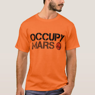 Occupy mars, mars colonisation T-shirt
