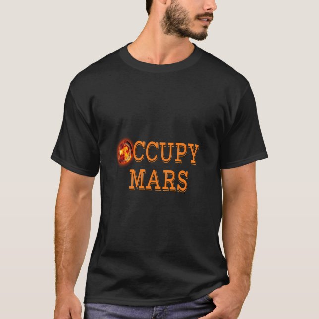 Occupy Mars T-Shirt (Front)