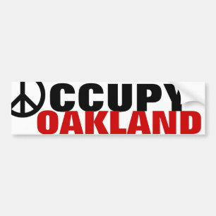OCCUPY OAKLAND BUMPER STICKER