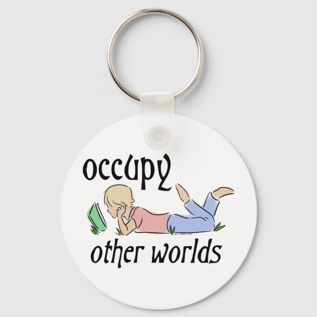 Occupy Other Worlds Key Ring (Front)