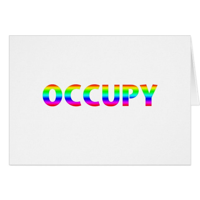 Occupy Rainbow (Front Horizontal)