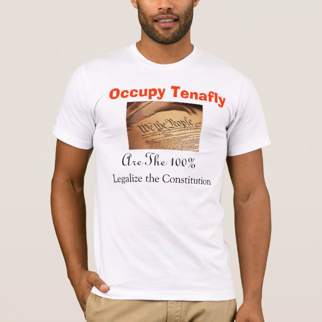 Occupy Tenafly T-Shirt (Front)