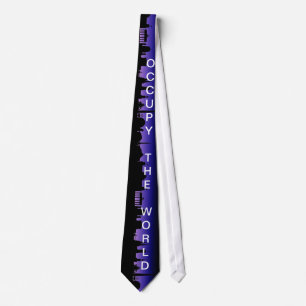 OCCUPY THE WORLD TIE