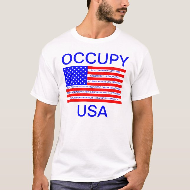 OCCUPY USA T-Shirt (Front)