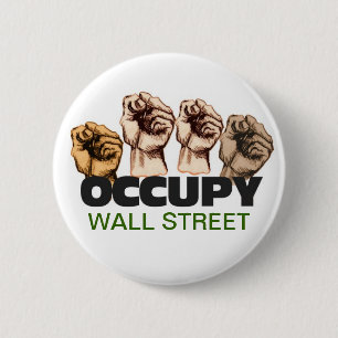Occupy Wall Street 6 Cm Round Badge