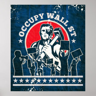 Occupy Wall Street America Poster
